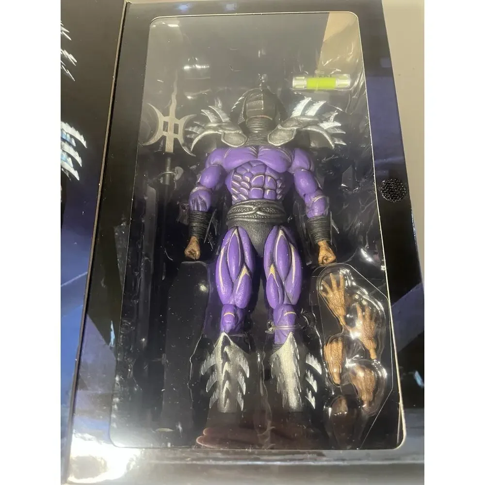 NECA Teenage Mutant Ninja Turtles II Secret of the Ooze SUPER SHREDDER NIB Open